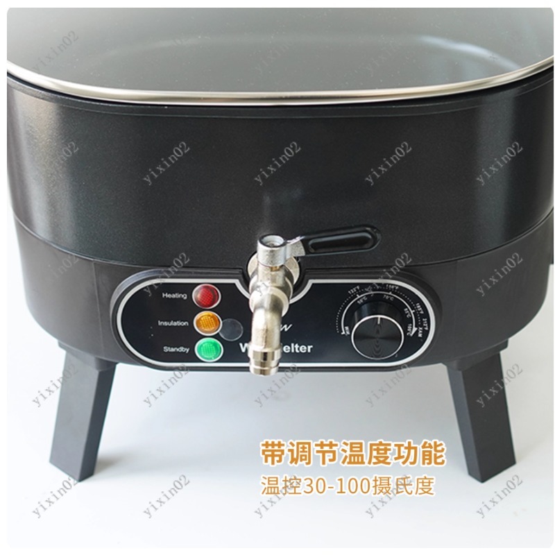 Candle Making With Beeswax - 6L Non-stick Electric Wax Melter Professional