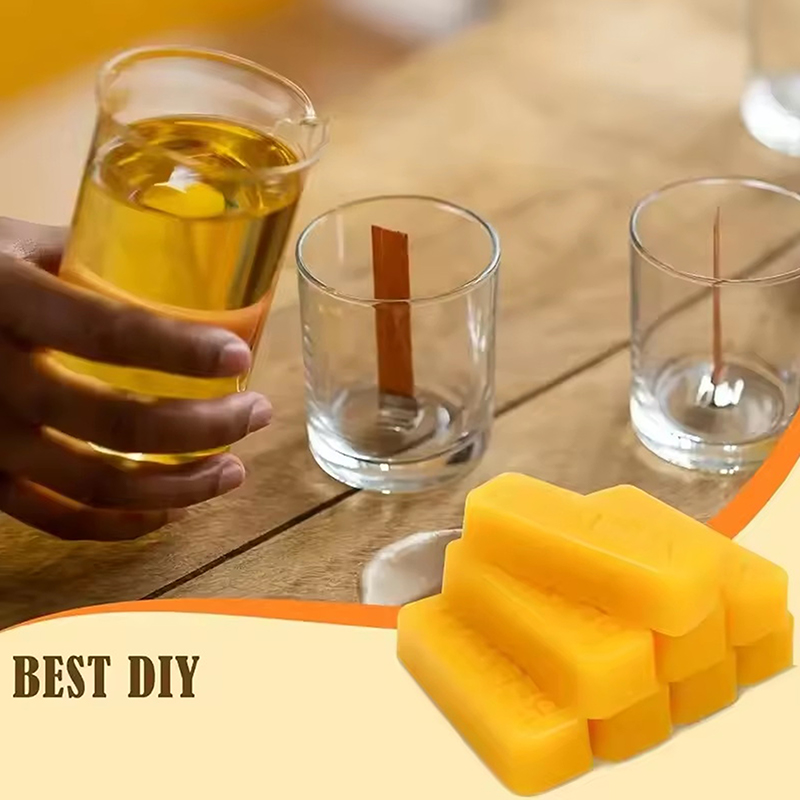 Candle Making Video - 4/8pcs Pure Beeswax Blocks, High-Quality Waxing
