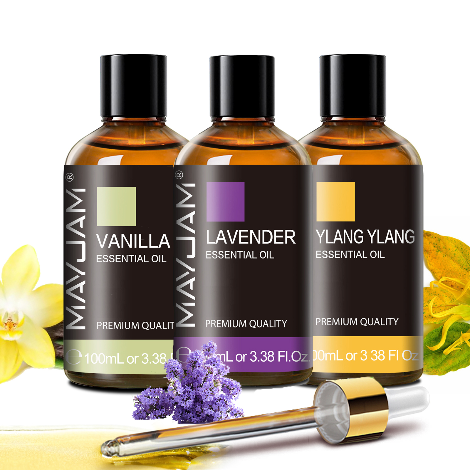 Candle Making Oil Scents - MAYJAM Lavender Vanilla Ylang Ylang Essential