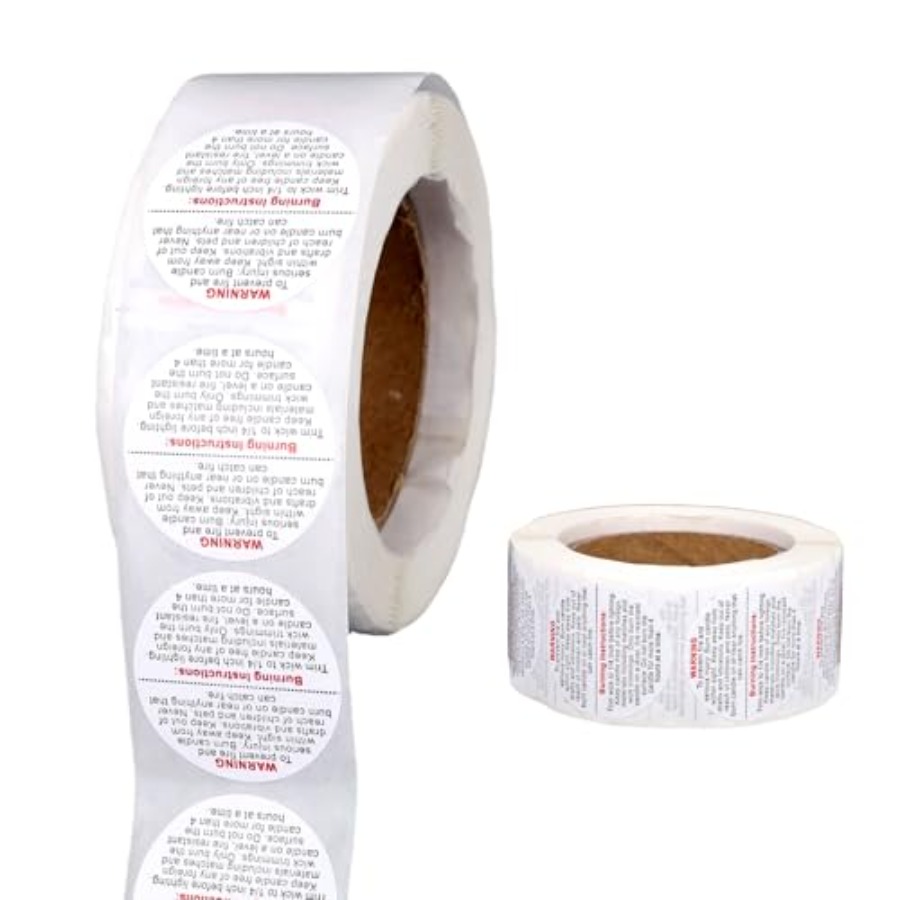 500pcs Candle Warning Labels,  - đánh giá và giá Candle Warning Label