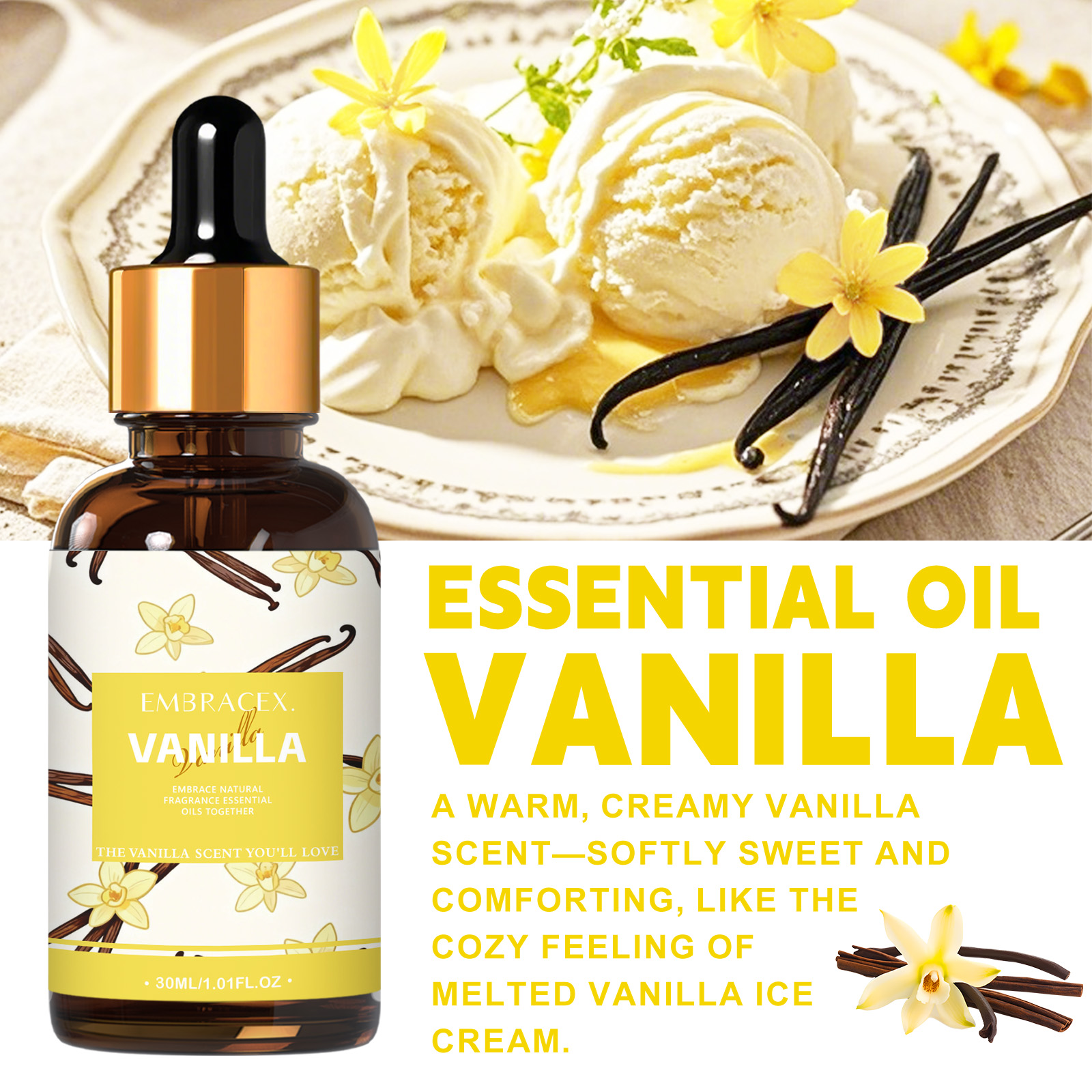 30ml Vanilla Essential Oil Per - đánh giá và giá Candle Making Oil Scents