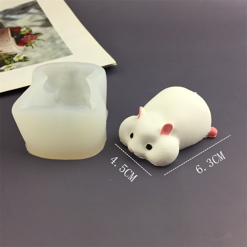 DIY Cute Hamster Mold Chocolat - đánh giá và giá Candle Making Ideas