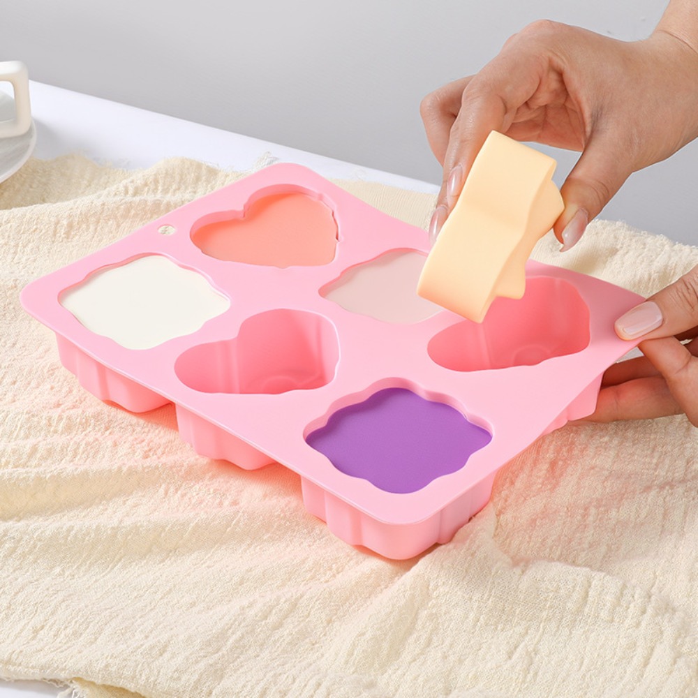 Square Heart Shape Silicone Mo - đánh giá và giá Candle Making Video