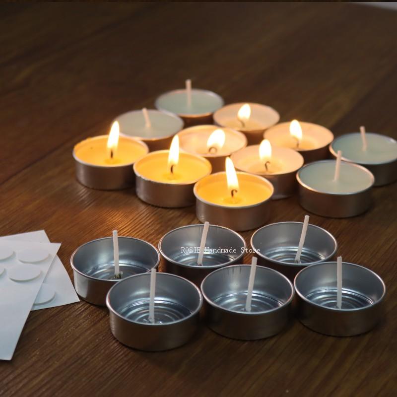 Empty Tea Wax Circular Aluminu - đánh giá và giá Candle Making Video