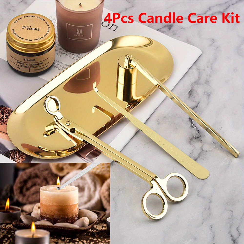 4pcs/set Luxury Candle Care Ki - đánh giá và giá Candle Making Ideas