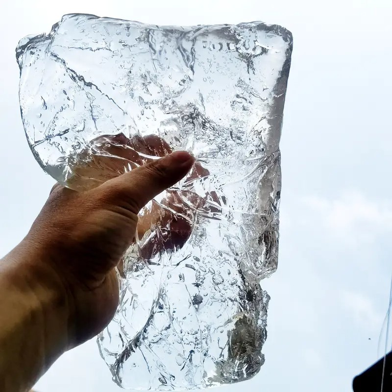 Transparent Crystal Wax, Jelly - đánh giá và giá Candle Making Video