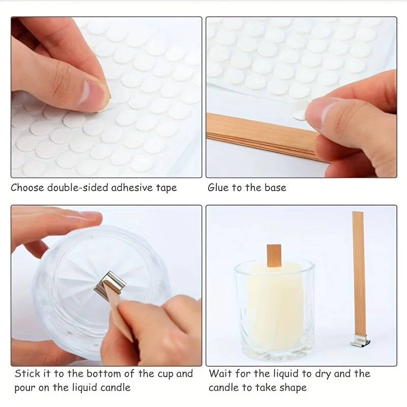 30pcs High Quality Wooden Cand - đánh giá và giá Candle Making With Beeswax