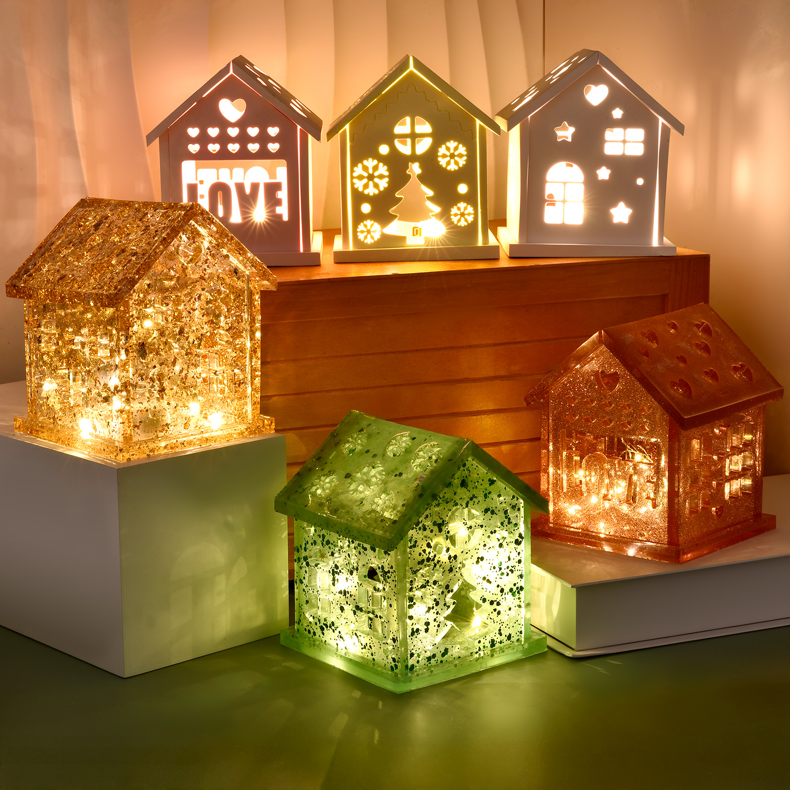 3D House Silicone Mold DIY Chr - đánh giá và giá Candle Making Ideas