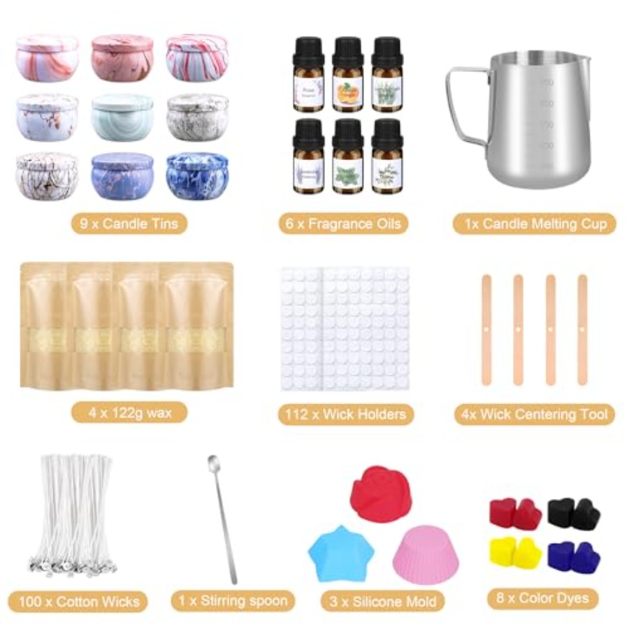 Candle Making Kits for Adults, - đánh giá và giá Candle Making Oil Scents