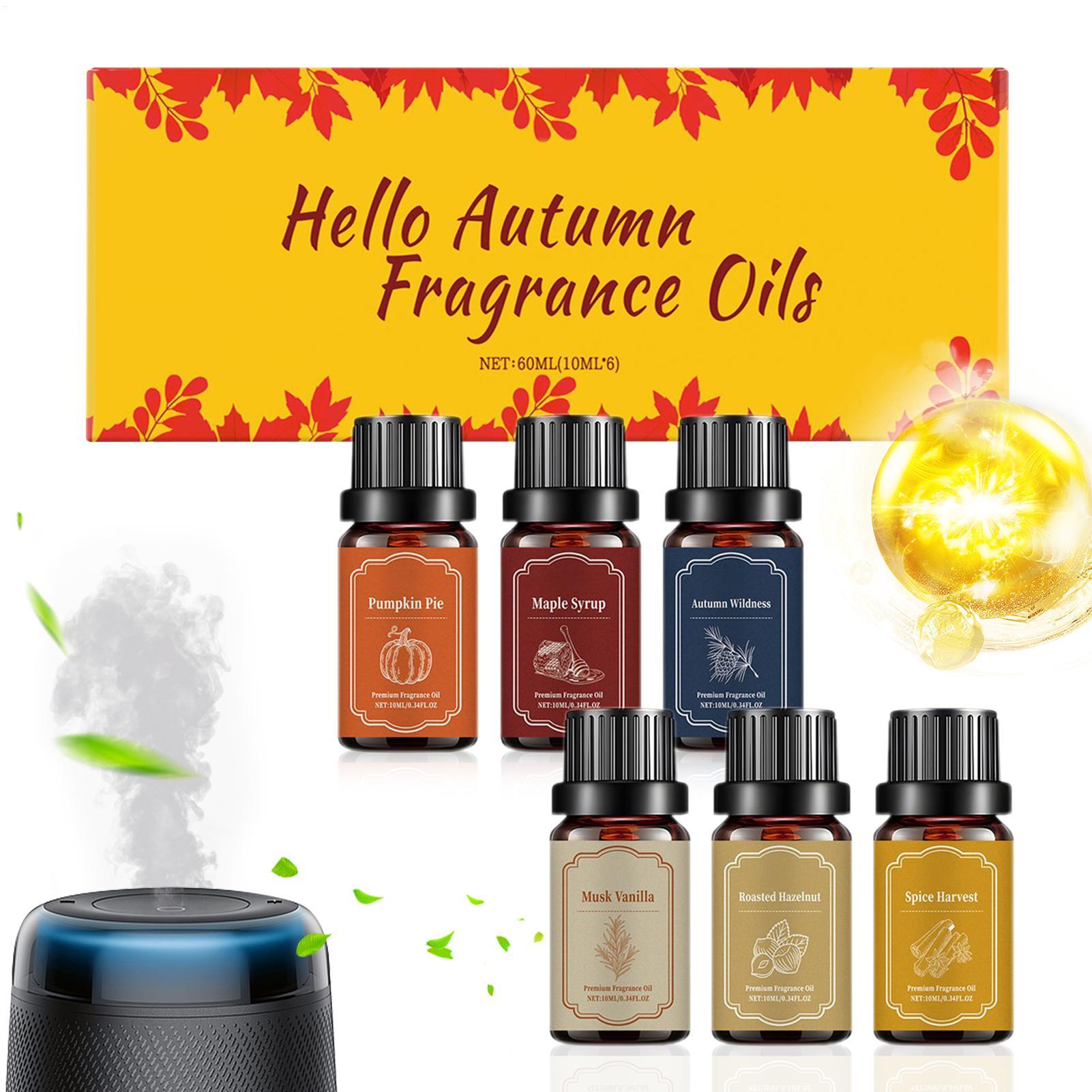 6pcs Fall Scented Diffuser Oil - đánh giá và giá Candle Making Oil Scents