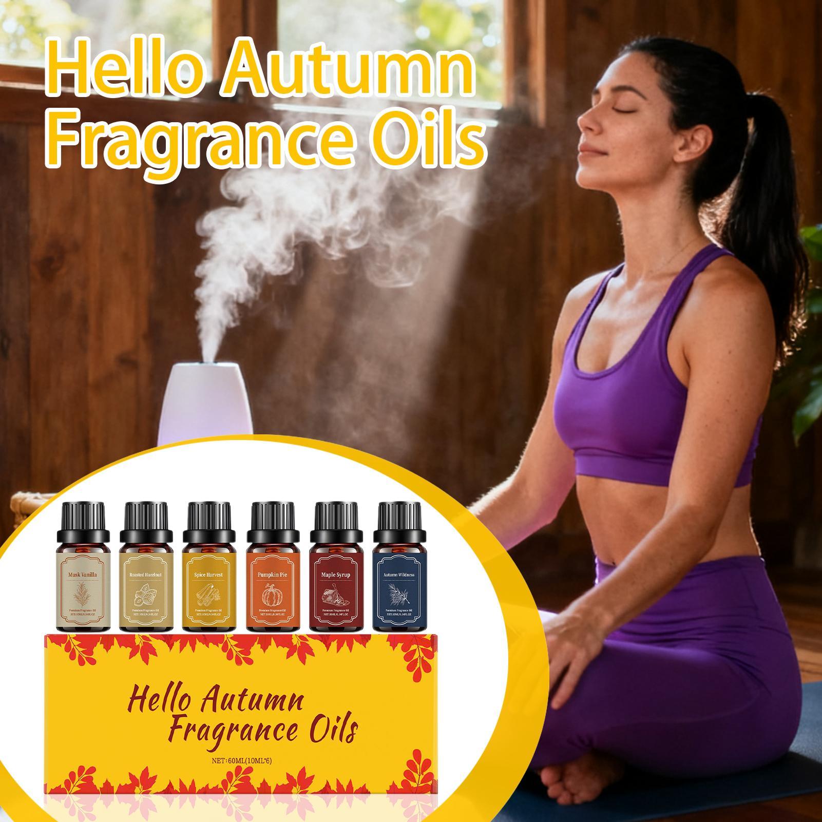 6pcs Fall Scented Diffuser Oil - đánh giá và giá Candle Making Oil Scents