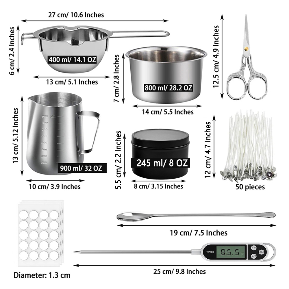 Glintmos DIY Candle Making Kit - đánh giá và giá Candle Making Video