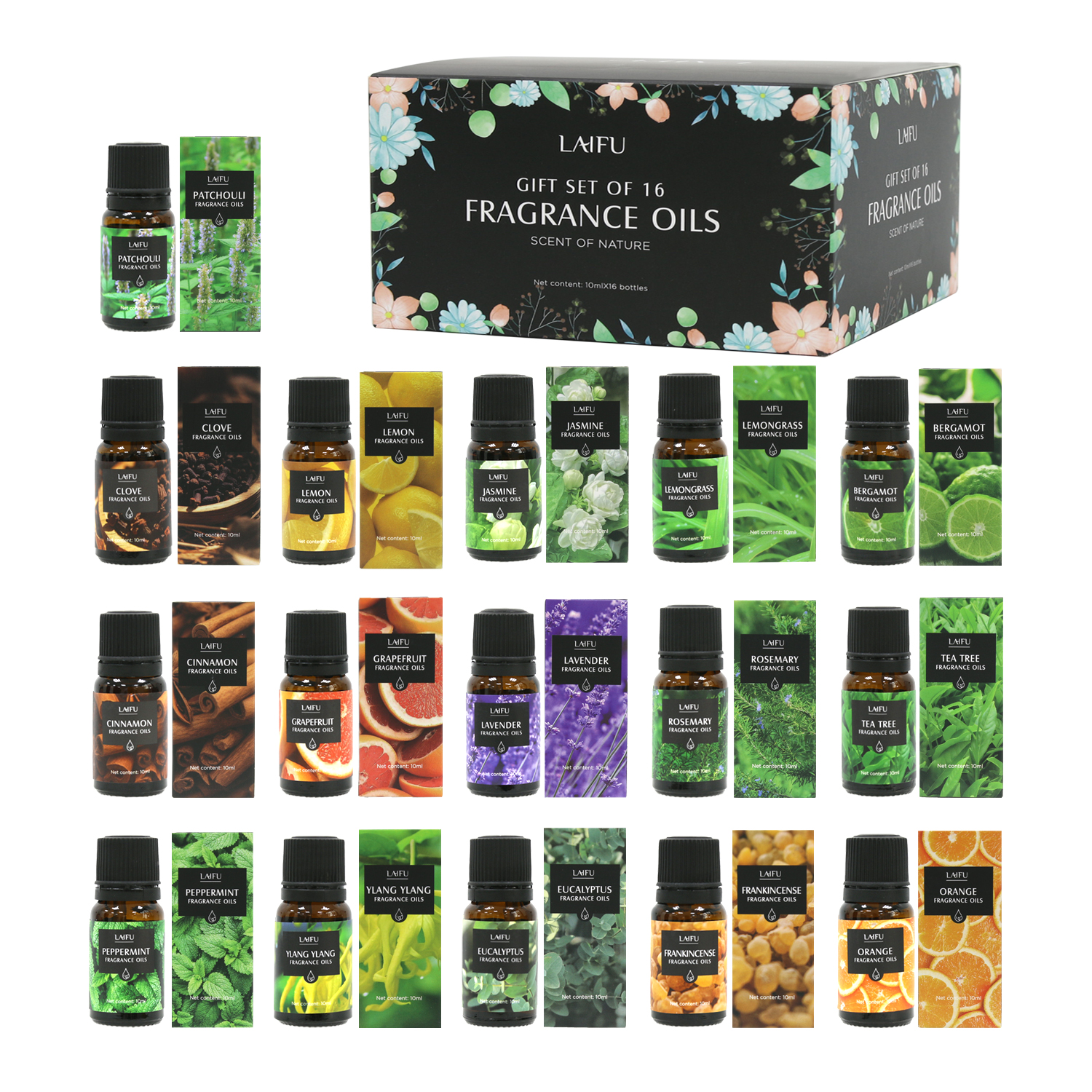 16x10ml Essential Oils Set for - đánh giá và giá Candle Making And Perfume