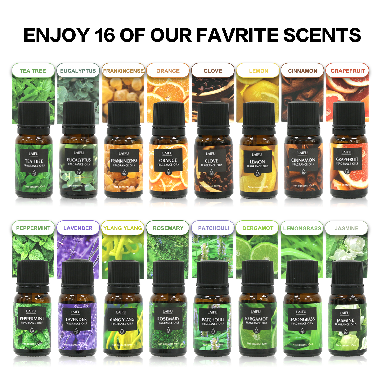 16x10ml Essential Oils Set for - đánh giá và giá Candle Making And Perfume
