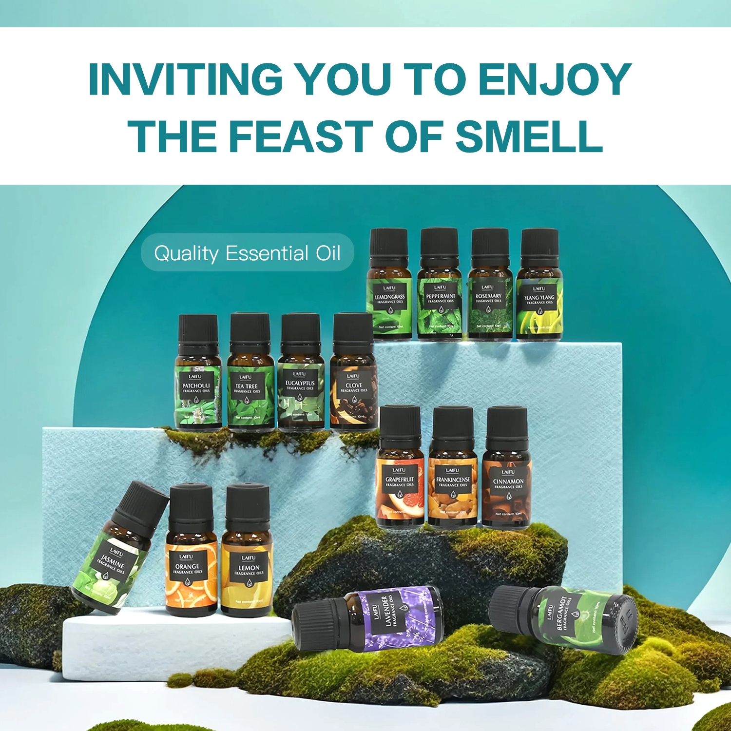 16x10ml Essential Oils Set for - đánh giá và giá Candle Making And Perfume