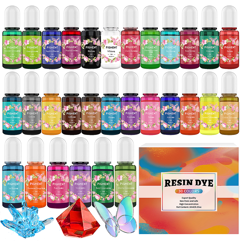 DIY Epoxy Resin Pigment Kit Ca - đánh giá và giá Candle Making Ideas