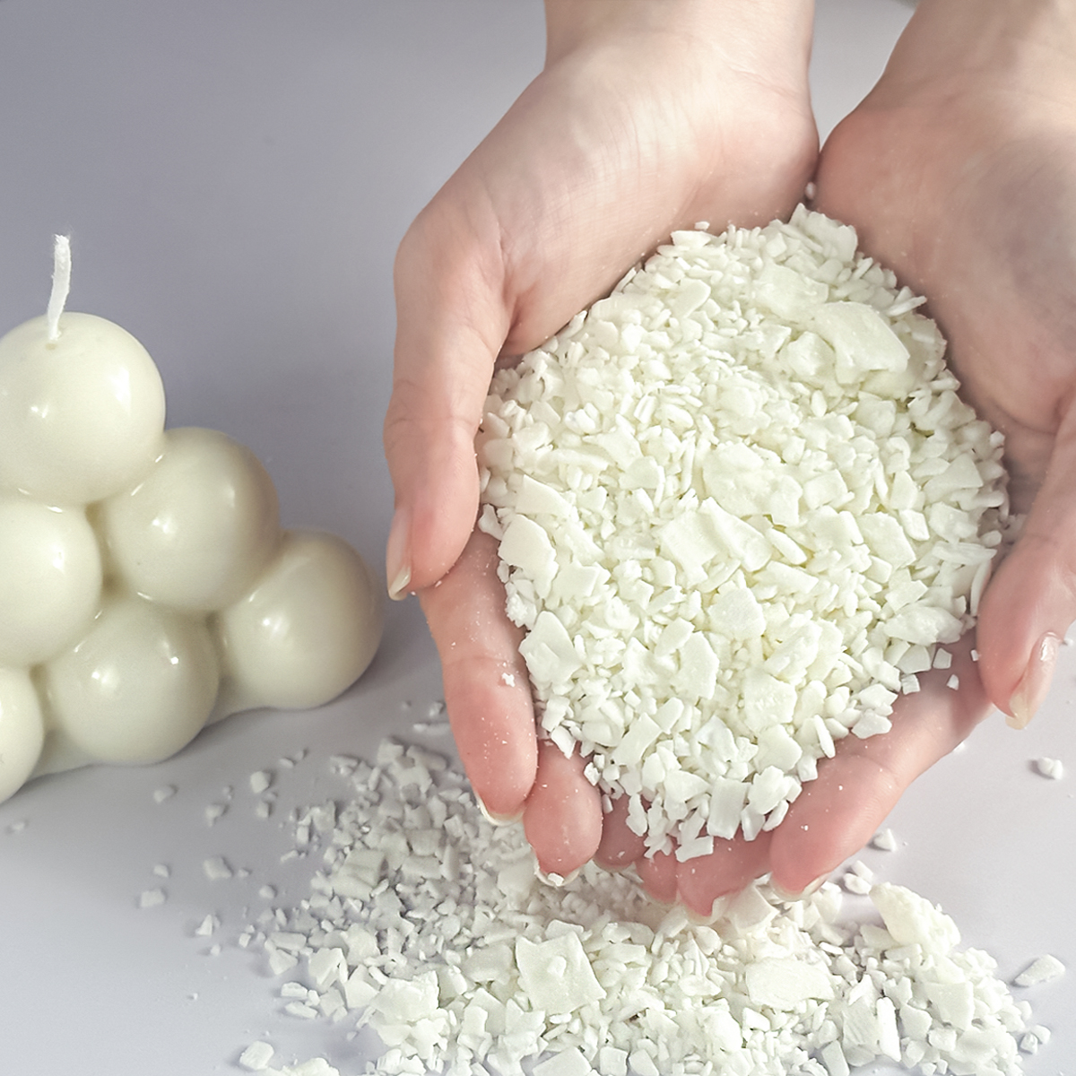 250g/500g Natural Soy Wax Gran - đánh giá và giá Candle Making Video