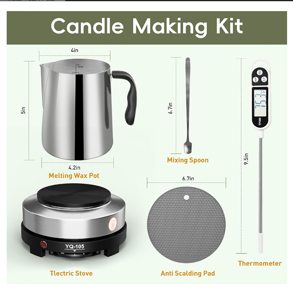 Candle Making Circular Heater  - đánh giá và giá Candle Making Video