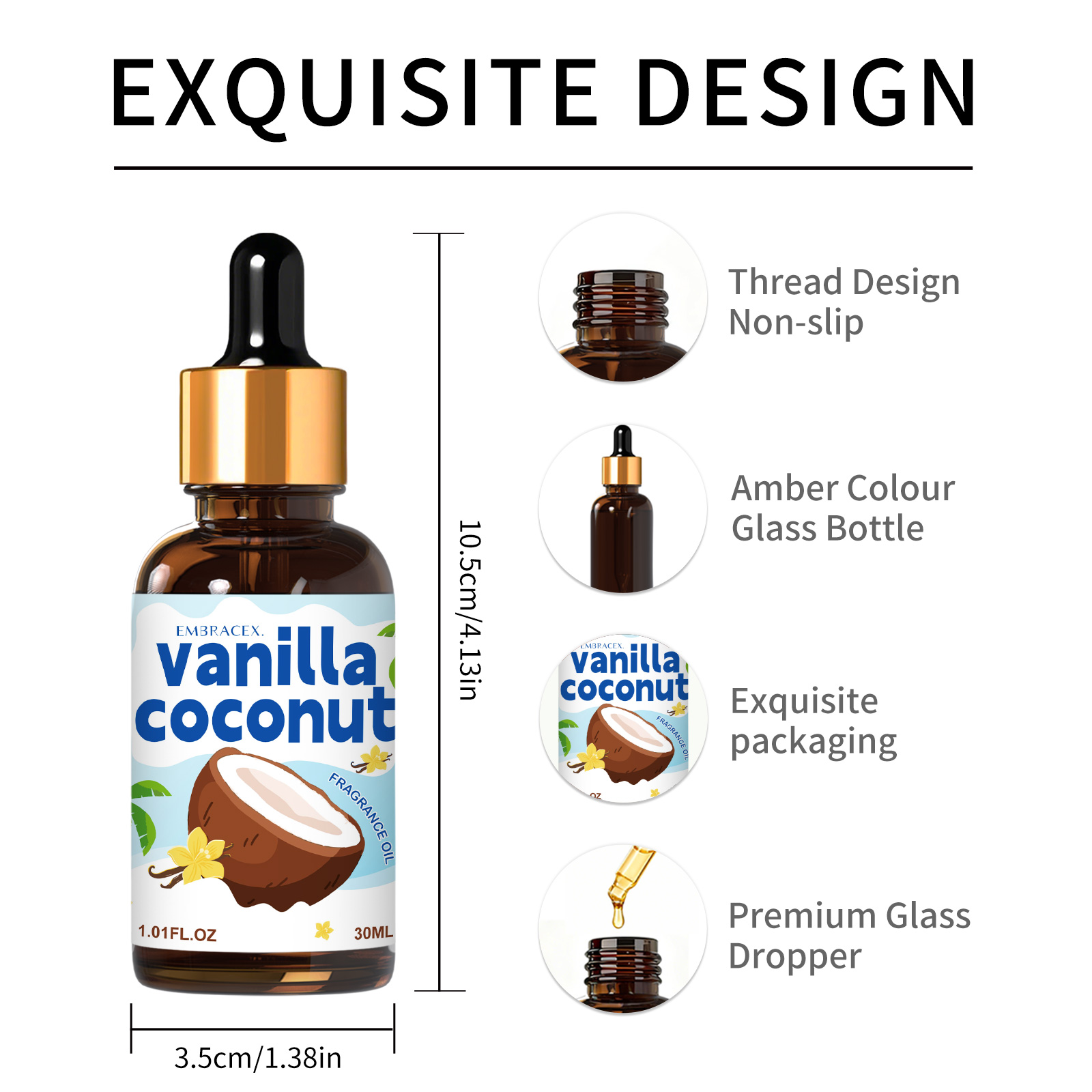 30ml Vanilla Coconut Essential - đánh giá và giá Candle Making Oil Scents