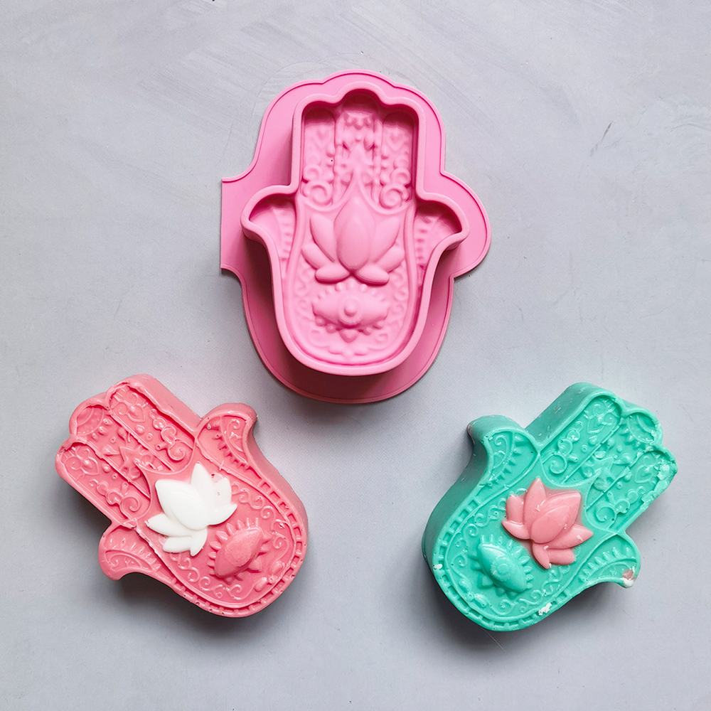 2/4pcs Silicone Soap Molds DIY - đánh giá và giá Candle Making Video