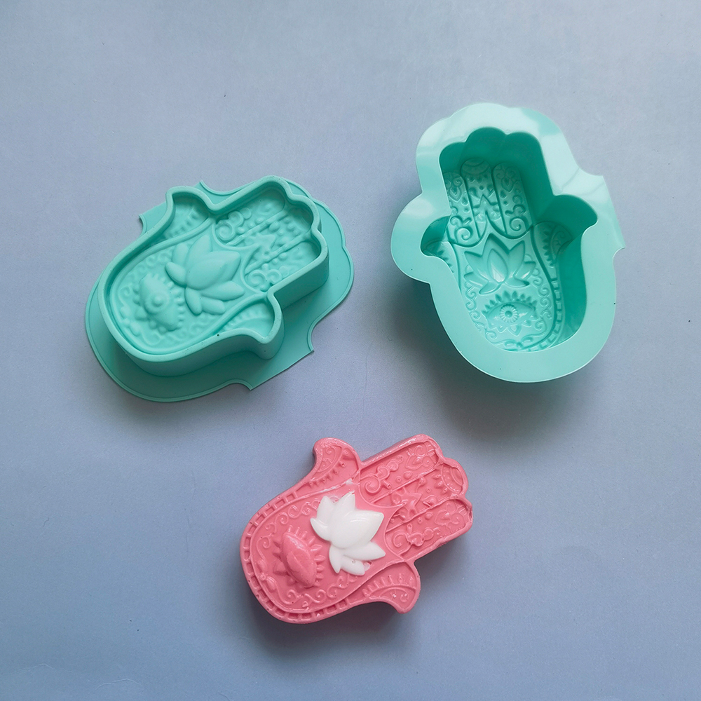 2/4pcs Silicone Soap Molds DIY - đánh giá và giá Candle Making Video