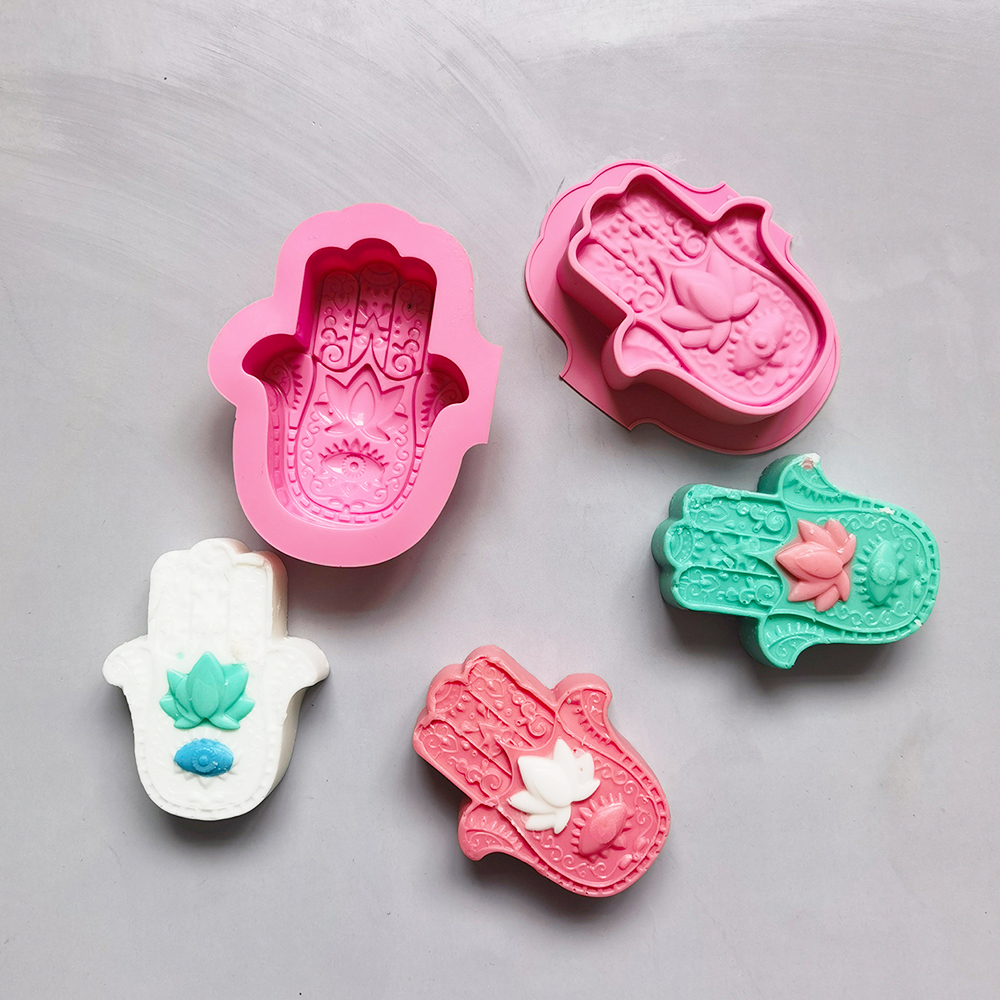 2/4pcs Silicone Soap Molds DIY - đánh giá và giá Candle Making Video