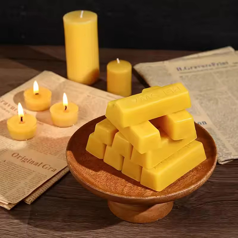 4/8pcs Pure Beeswax Blocks, Hi - đánh giá và giá Candle Making Video