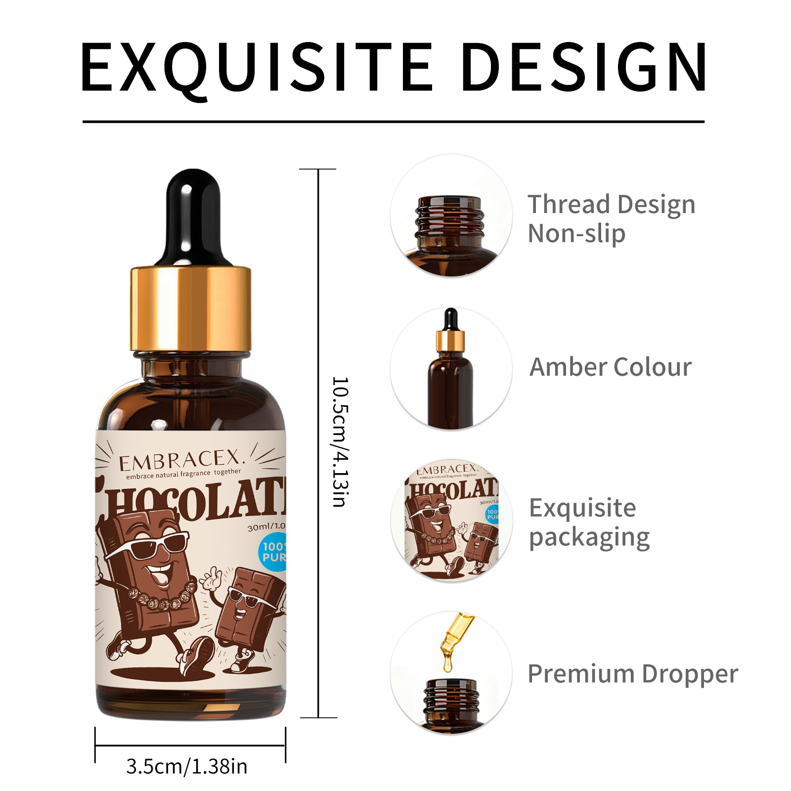 30mlChocolate Essential Oil  C - đánh giá và giá Candle Making Oil Scents