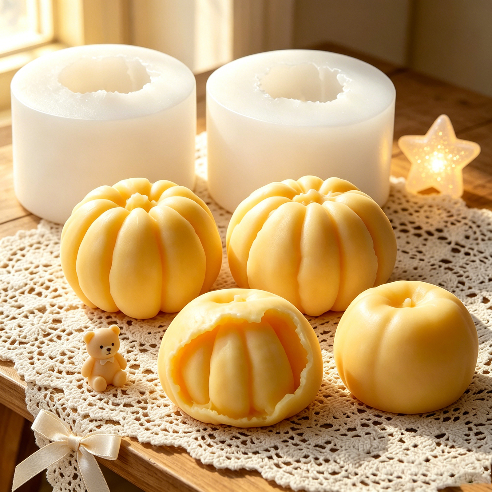 Fruit modeling silicone candle - đánh giá và giá Candle Making Video