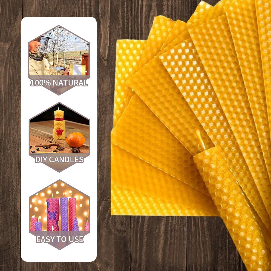 10/20/30pcs Natural Beeswax Sh - đánh giá và giá Candle Making With Beeswax