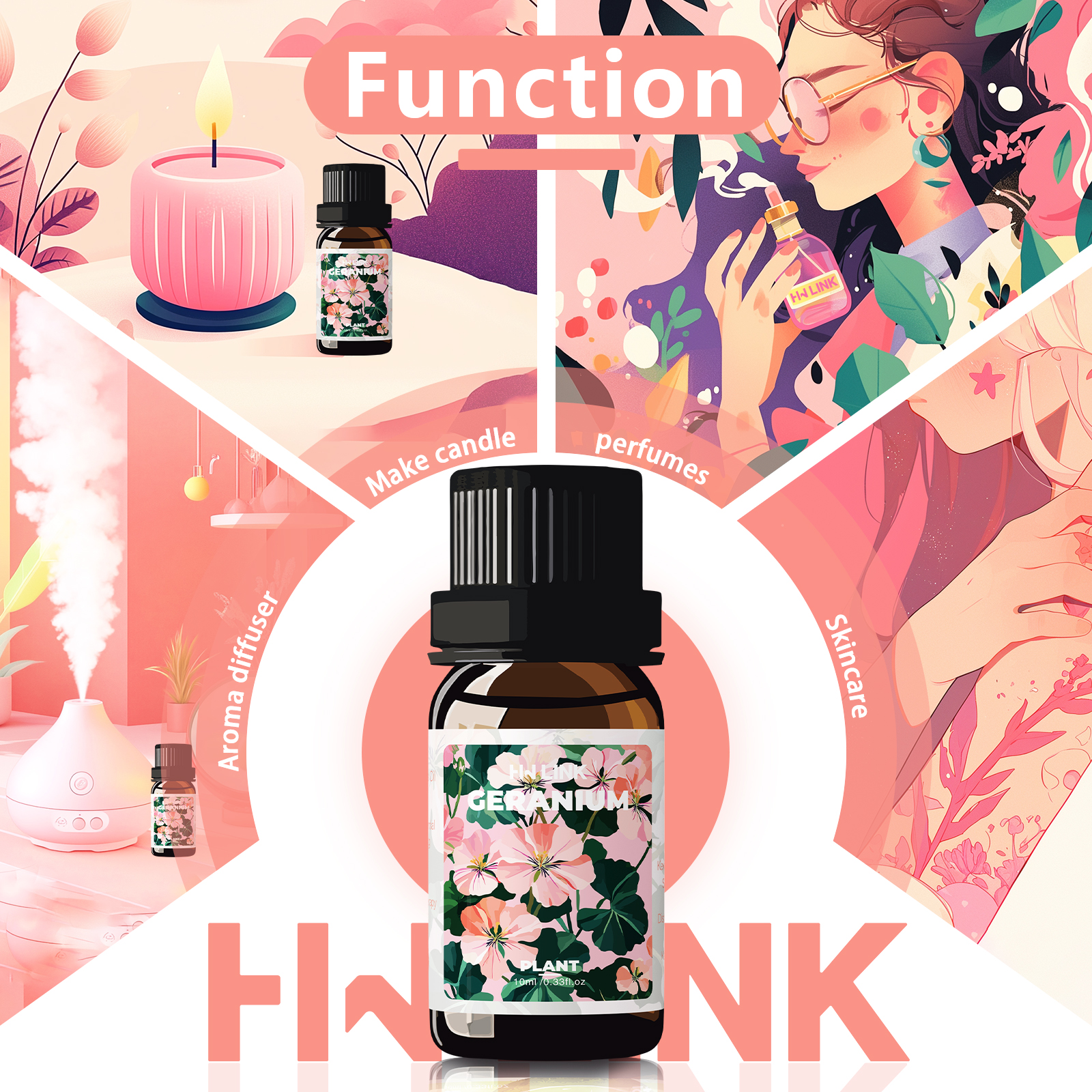 Geranium Essential Oil 10ml 10 - đánh giá và giá Candle Making And Perfume
