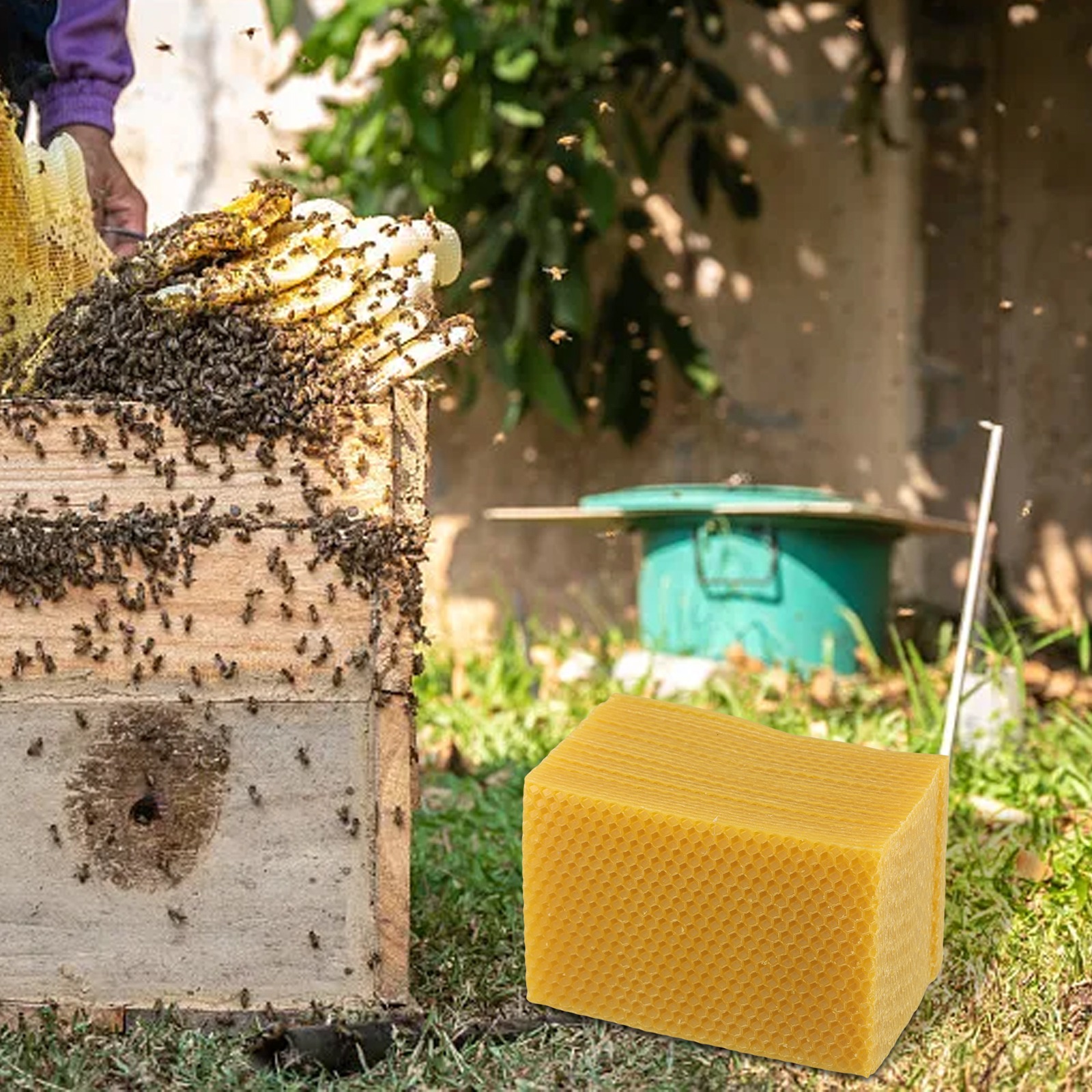 Beeswax Sheets for Beehive Fou - đánh giá và giá Candle Making With Beeswax