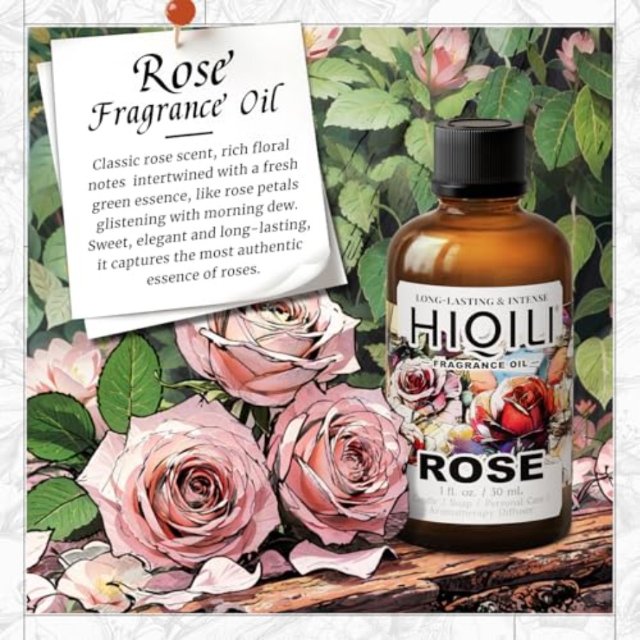 HIQILI Rose Fragrance Oil for  - đánh giá và giá Candle Making And Perfume