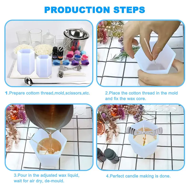 Cylinder Silicone Candle Molds - đánh giá và giá Candle Making Video