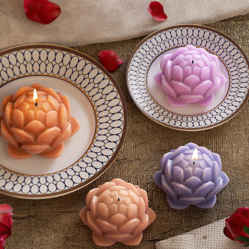 1PC Lotus Flower Candle Mold S - đánh giá và giá Candle Making Ideas