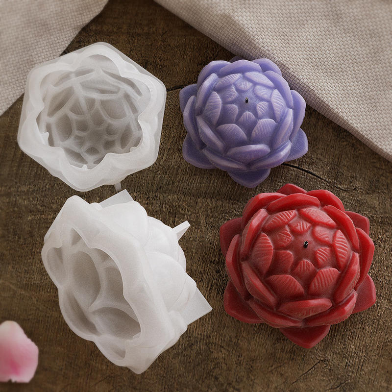 1PC Lotus Flower Candle Mold S - đánh giá và giá Candle Making Ideas