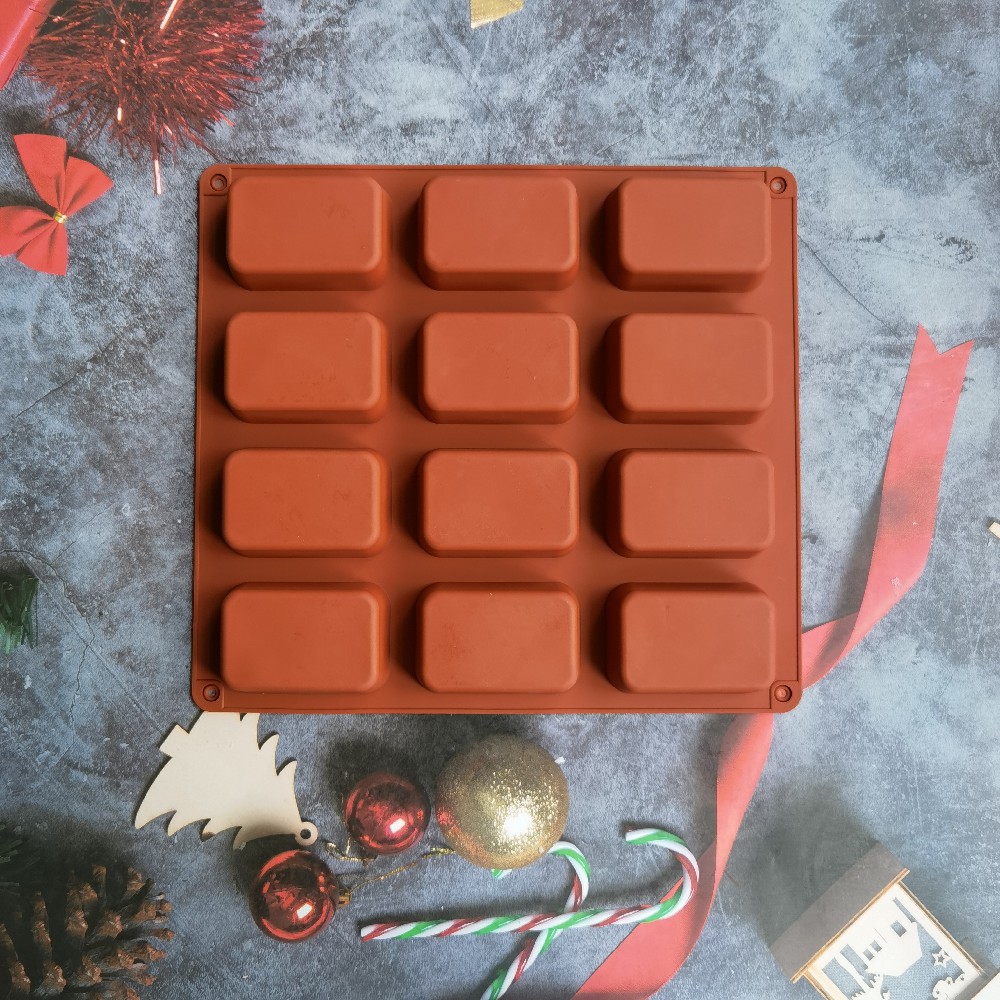 12 Cavity Square Silicone Soap - đánh giá và giá Candle Making Video