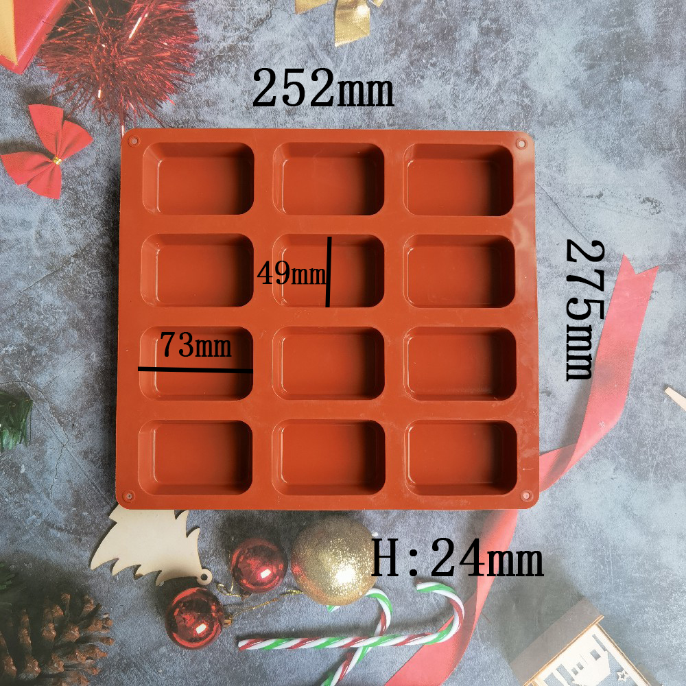 12 Cavity Square Silicone Soap - đánh giá và giá Candle Making Video