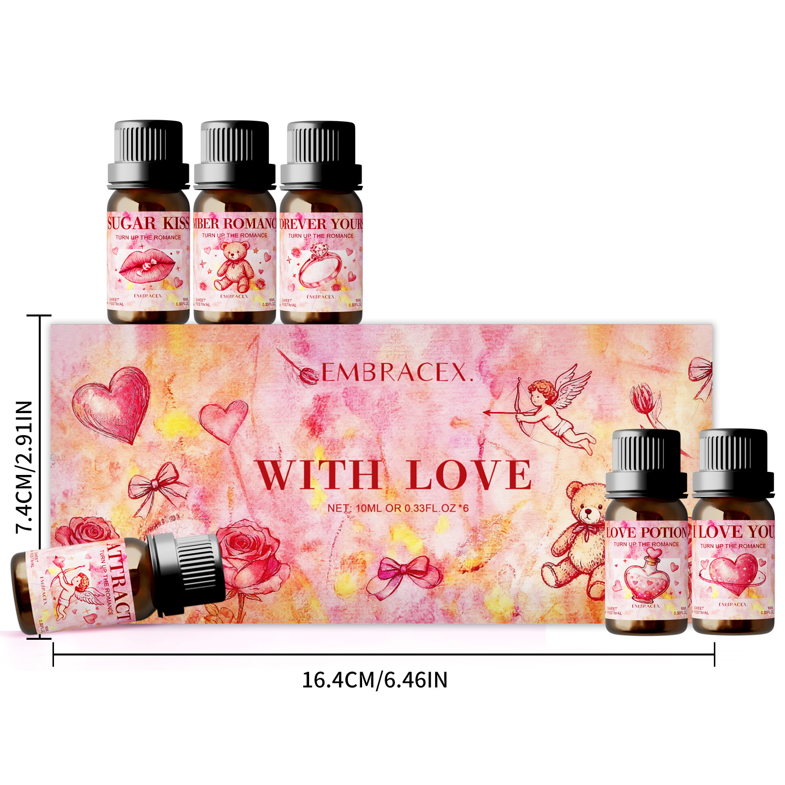 6PC/1PC 10ML With Love Essenti - đánh giá và giá Candle Making Oil Scents