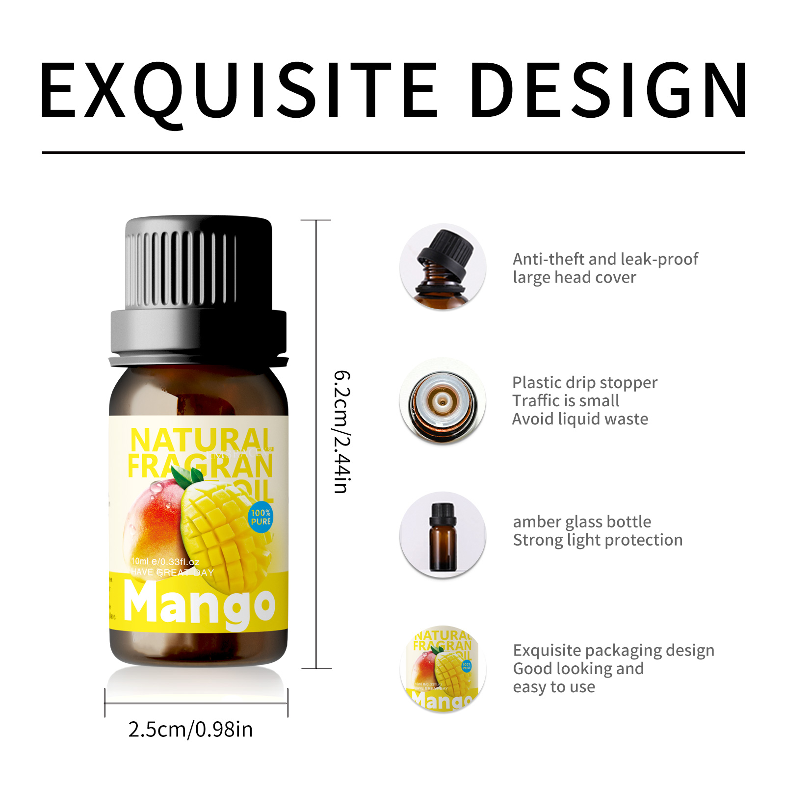 10ml Mango Essential Oils Mang - đánh giá và giá Candle Making Oil Scents