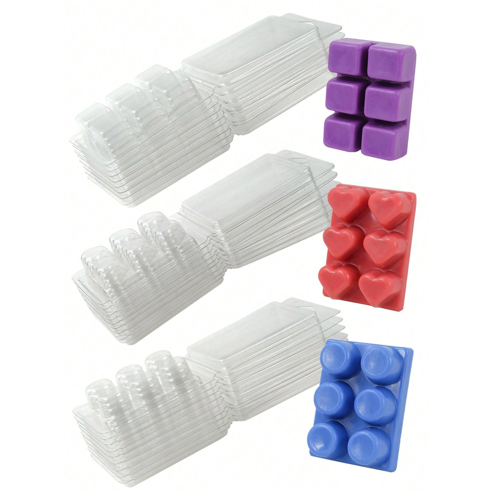 10pcs Wax Melt Mold, Wax Melt  - đánh giá và giá Candle Making Video