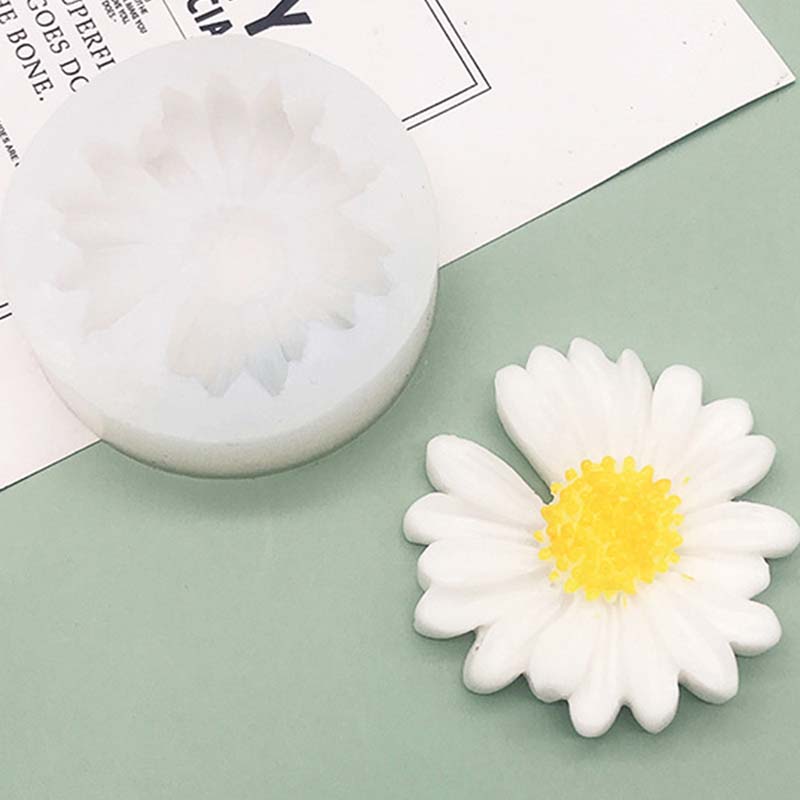 DIY Candle Silicone Mold Daisy - đánh giá và giá Candle Making Video