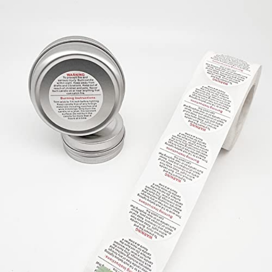 1000pcs Candle Warning Labels  - đánh giá và giá Candle Warning Label